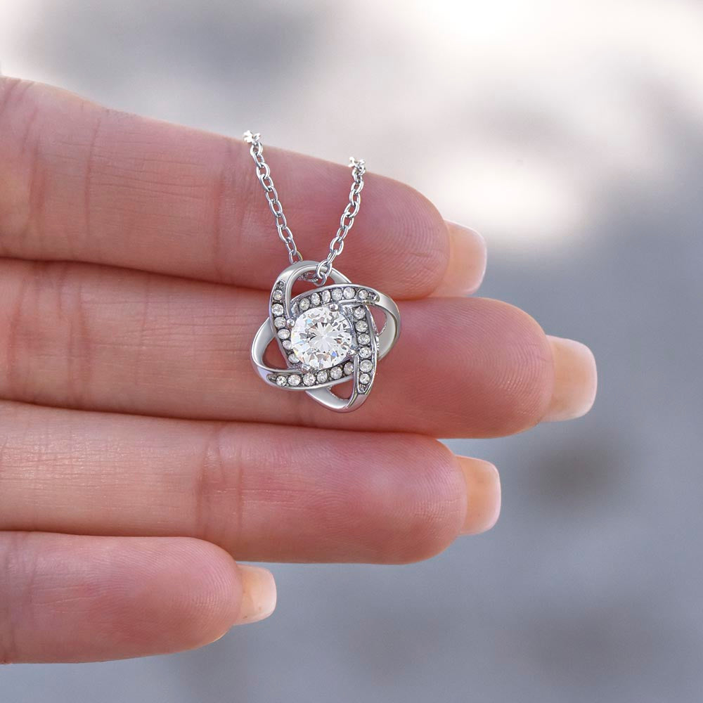The Van Life Trip We Actually Took - Love Knot Necklace for Best Friend