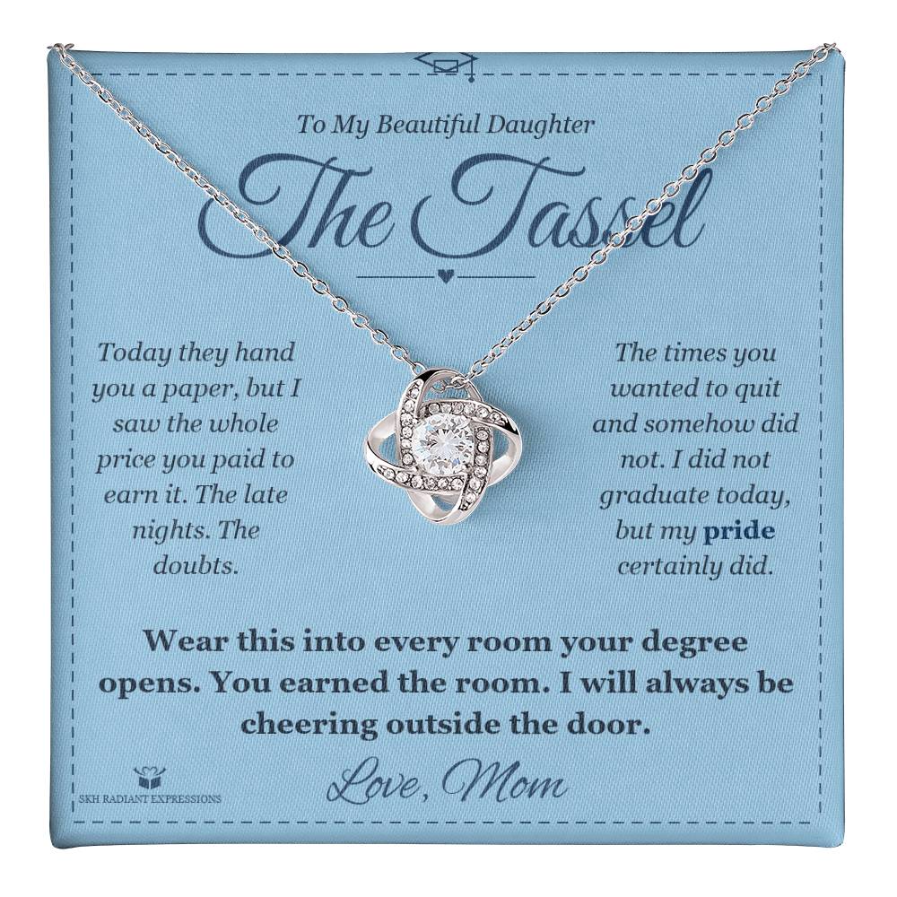 The Tassel - Love Knot Necklace for Daughter