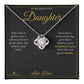 The Miles Between Us - Love Knot Necklace for Daughter