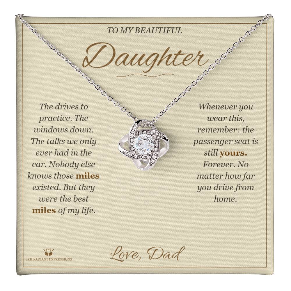 The Passenger Seat - Love Knot Necklace for Daughter