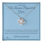The Lessons Beyond the Game - Love Knot Necklace for Coach