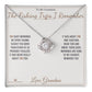 The Fishing Trips I Remember - Love Knot Necklace for Grandson