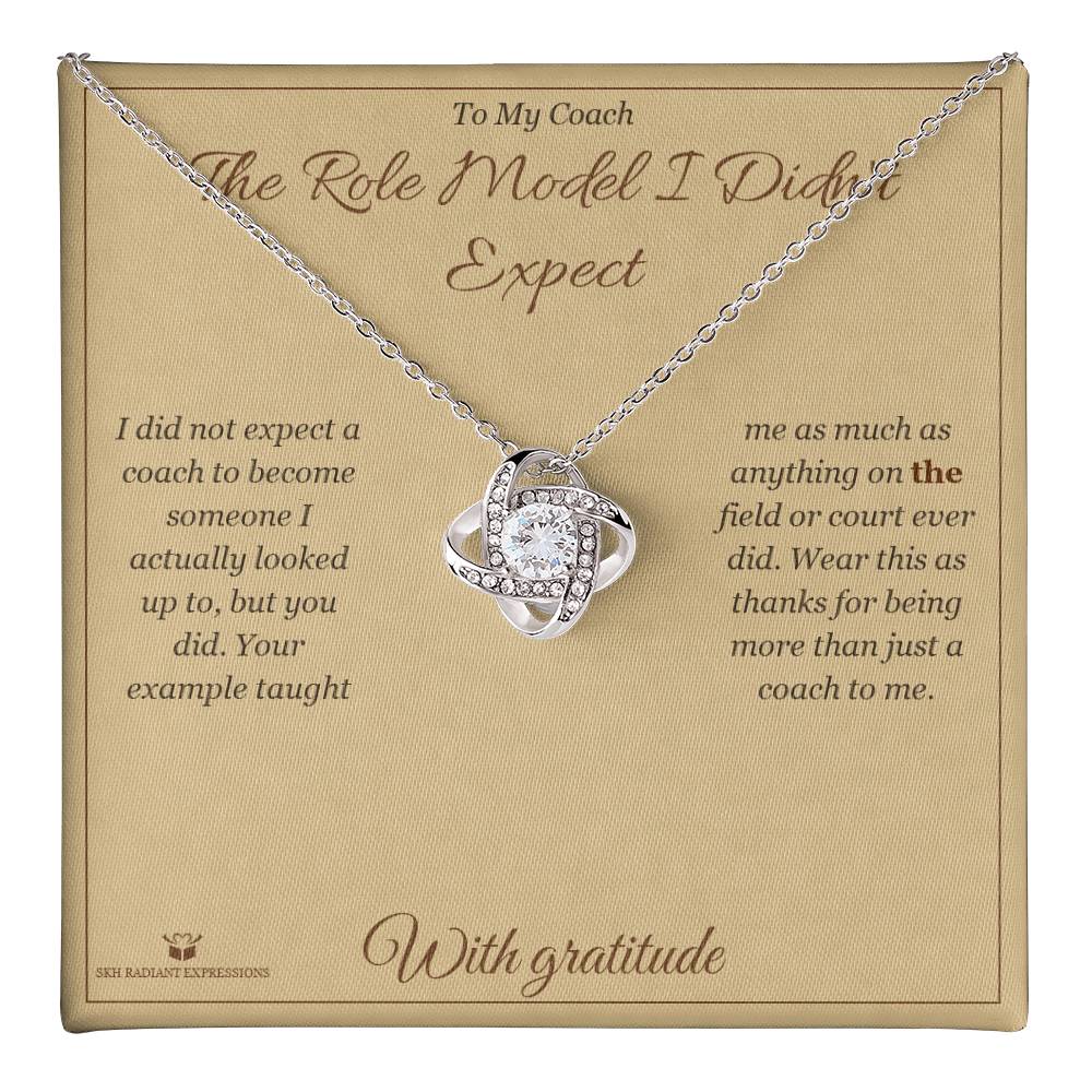 The Role Model I Didn't Expect - Love Knot Necklace for Coach