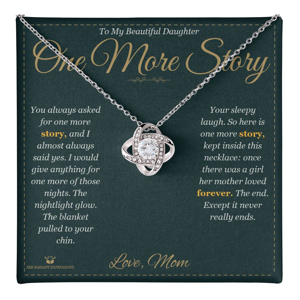 One More Story - Love Knot Necklace for Daughter