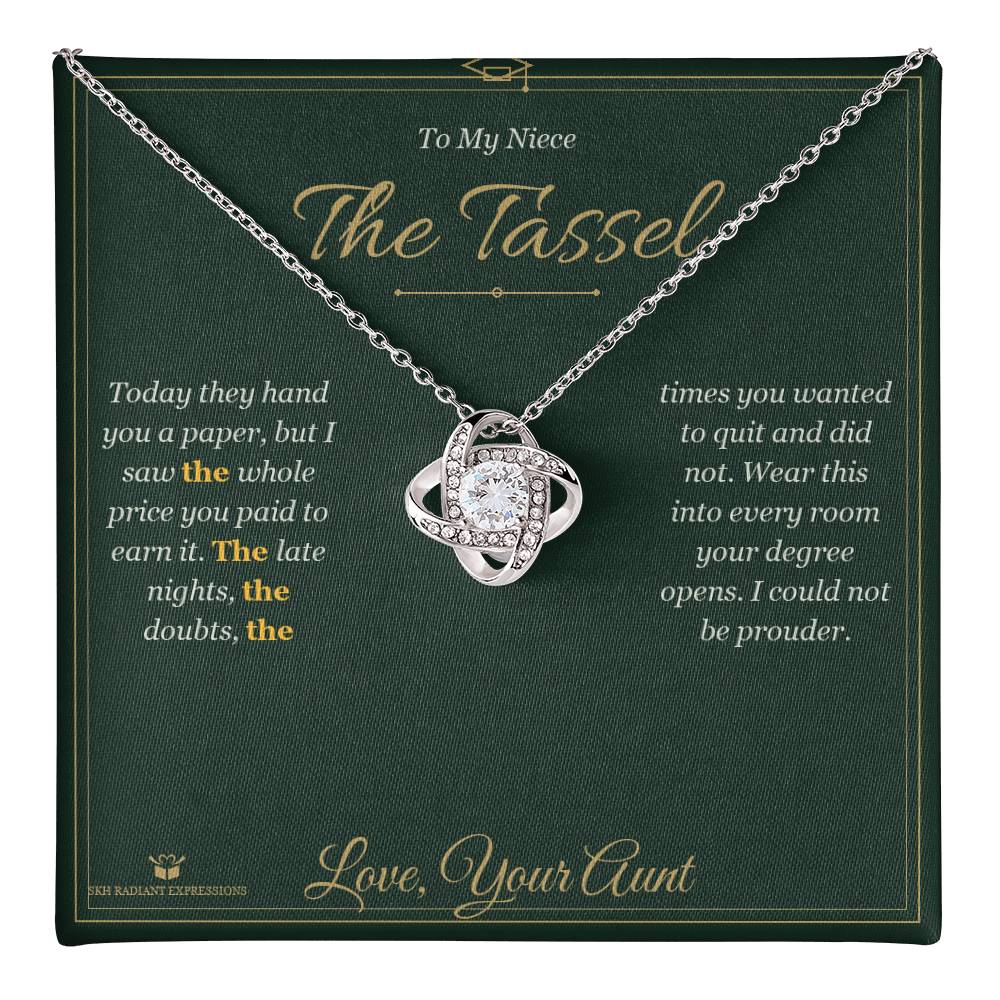 The Tassel - Love Knot Necklace for Niece