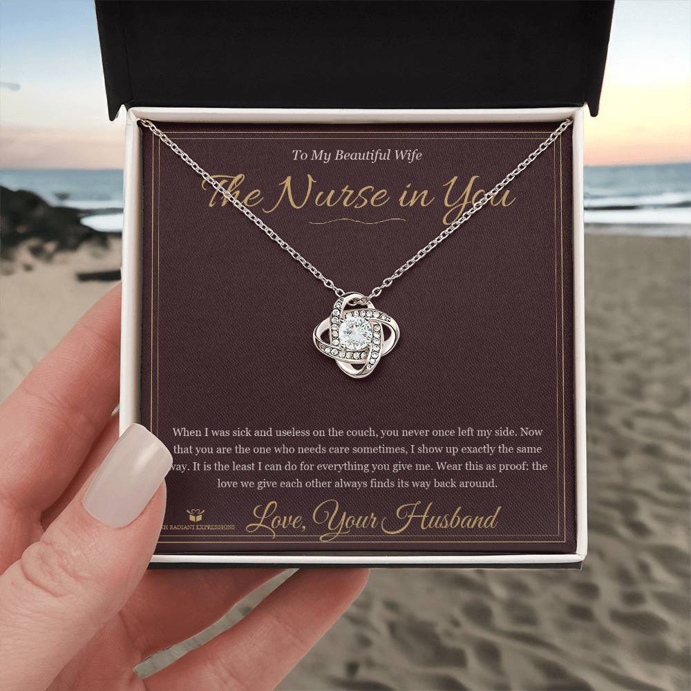 The Nurse in You - Love Knot Necklace for Wife