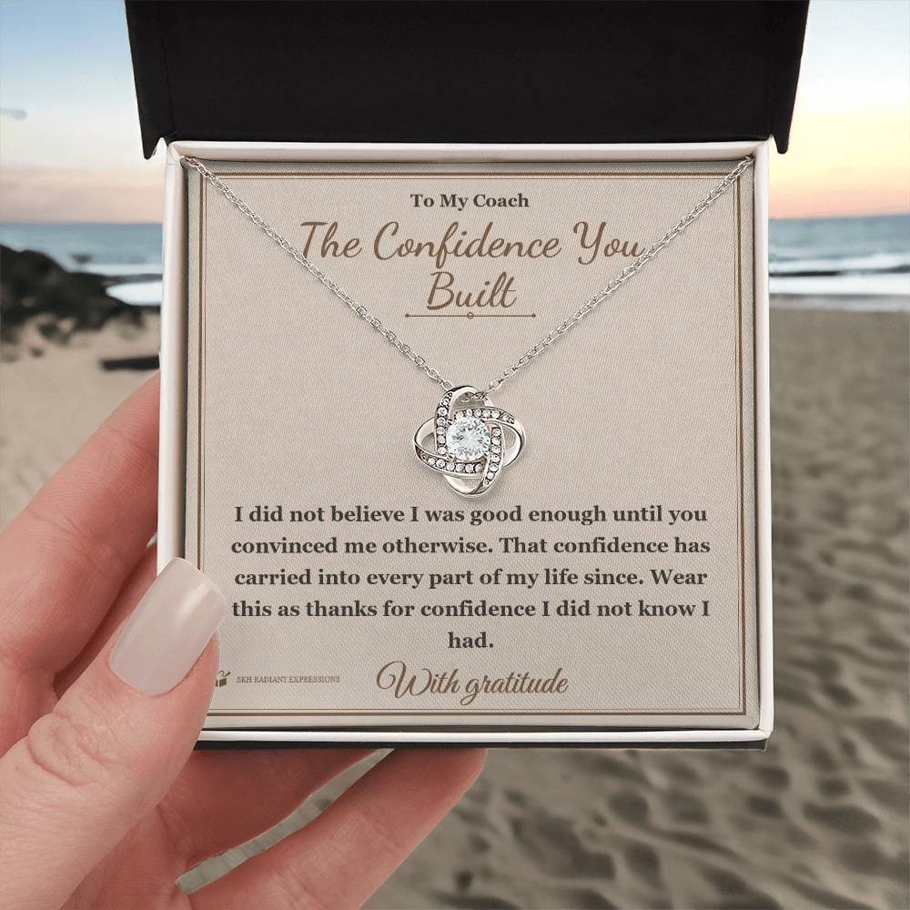 The Confidence You Built - Love Knot Necklace for Coach