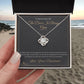The Door Is Always Open - Love Knot Necklace for Wife
