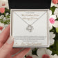 The Kitchen Was Always Warm - Love Knot Necklace for Grandmother