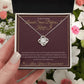 Loved Since Before I Knew It - Love Knot Necklace for Grandmother