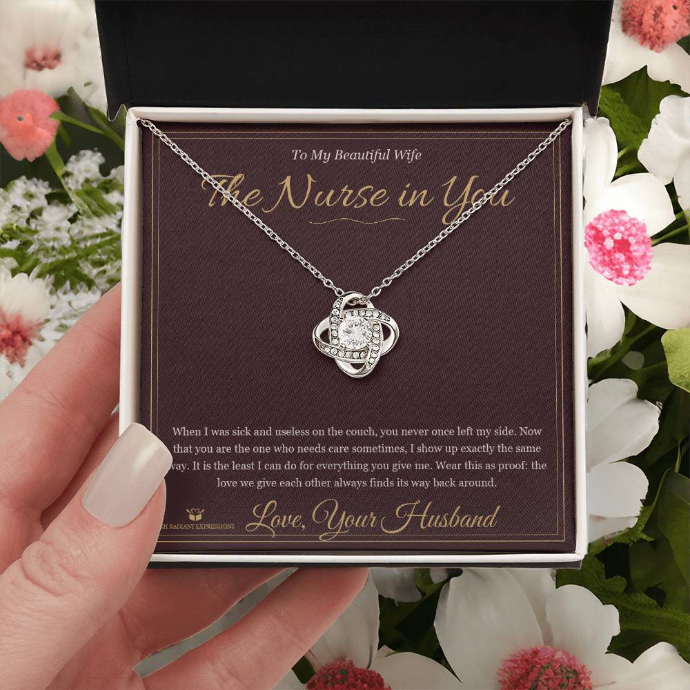 The Nurse in You - Love Knot Necklace for Wife