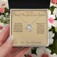 Thank You for Every Lesson - Love Knot Necklace for Grandmother