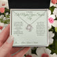 The Nights You Stayed Up - Love Knot Necklace for Mom - personalized keepsake gift from SKH Radiant Expressions