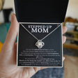 Personalized Love Knot Necklace for her