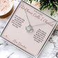 The Phone Calls I Cherish - Love Knot Necklace for Grandson
