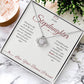 Straighten Your Crown - Love Knot Necklace for Stepdaughter