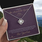 The Aunt Who Spoils Me - Love Knot Necklace for Niece