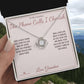 The Phone Calls I Cherish - Love Knot Necklace for Grandson