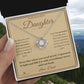 The Silent Promise - Love Knot Necklace for Daughter (TEST)