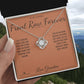 Front Row Forever - Love Knot Necklace for Grandson