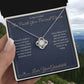 The Faith You Passed Down - Love Knot Necklace for Grandmother