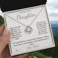 The First Man - Love Knot Necklace for Daughter