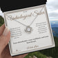 A Bond Beyond Blood - Love Knot Necklace for Sister