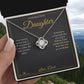 The Miles Between Us - Love Knot Necklace for Daughter