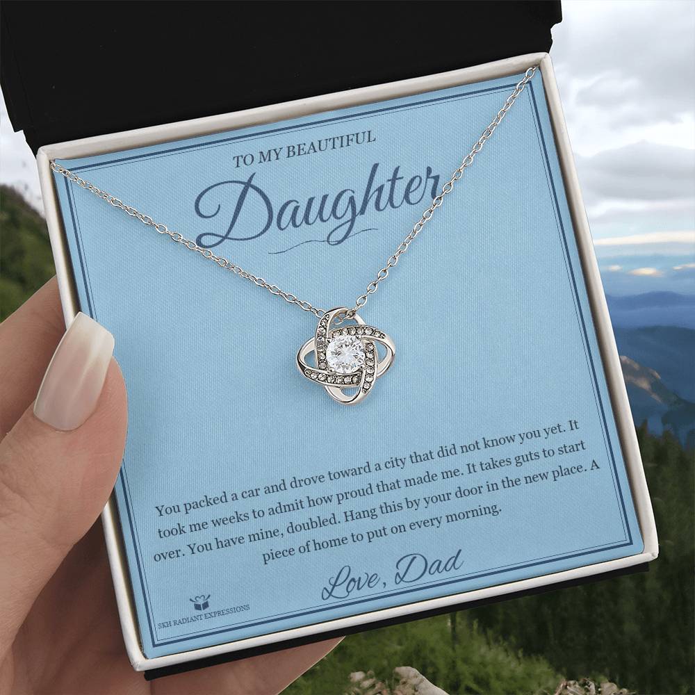 Brave New City - Love Knot Necklace for Daughter
