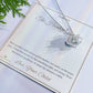 The Hardest Goodbye - Love Knot Necklace for Mom