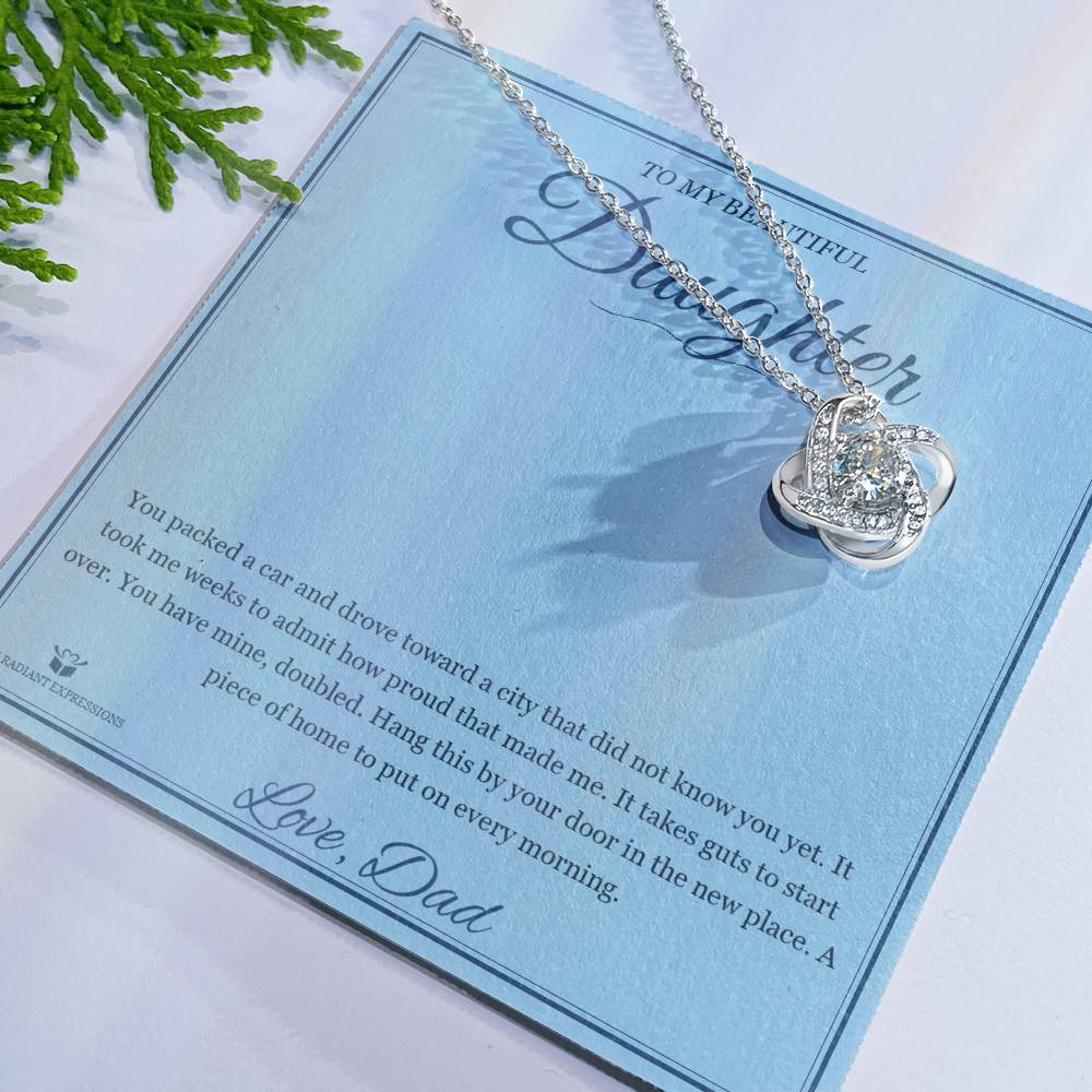 Brave New City - Love Knot Necklace for Daughter