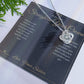 Straighten Your Crown - Love Knot Necklace for Sister