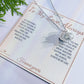 To My Love, Always - Love Knot Necklace for Partner