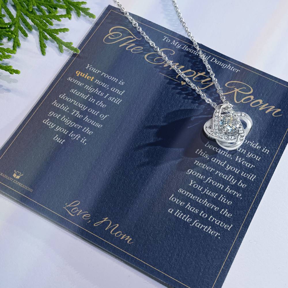The Empty Room - Love Knot Necklace for Daughter