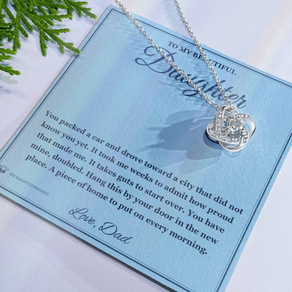 Brave New City - Love Knot Necklace for Daughter