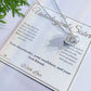 A Bond Beyond Blood - Love Knot Necklace for Sister