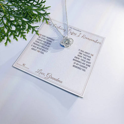 The Fishing Trips I Remember - Love Knot Necklace for Grandson