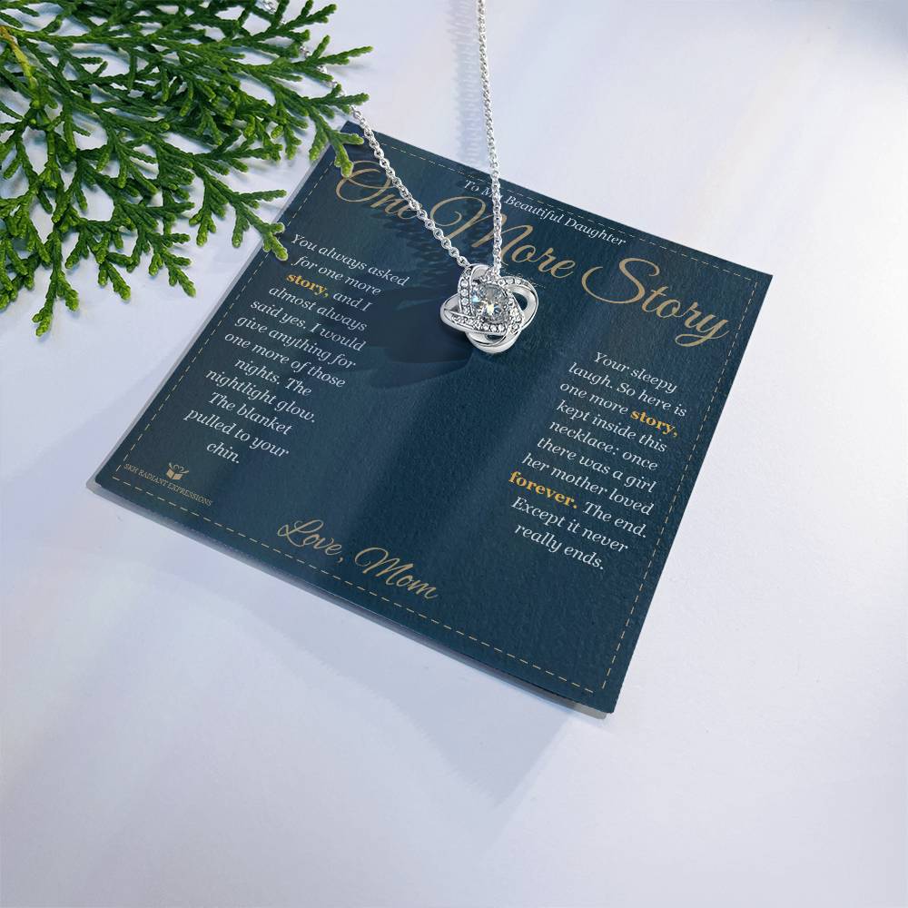 One More Story - Love Knot Necklace for Daughter