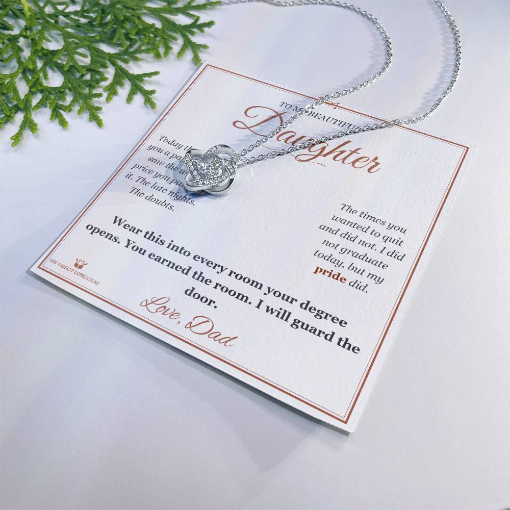 The Tassel - Love Knot Necklace for Daughter