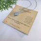 Never Alone - Love Knot Necklace for Daughter