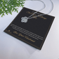 The Door Is Always Open - Love Knot Necklace for Wife
