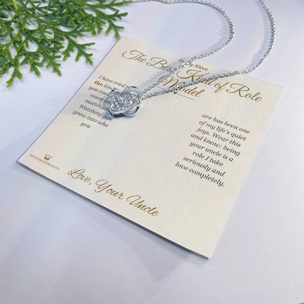 The Best Kind of Role Model - Love Knot Necklace for Niece