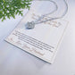 The Dog Who Waits by Your Side of the Bed - Love Knot Necklace for Wife