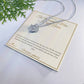 The Woman or Man I Still Notice - Love Knot Necklace with Red Rose Box for Partner