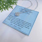 The Night You Were Born - Love Knot Necklace for Mom