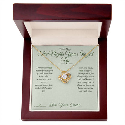 Love Knot Necklace - a keepsake mom will treasure