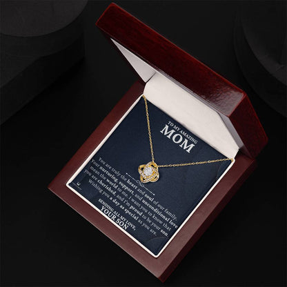 Personalized Love Knot Necklace for them