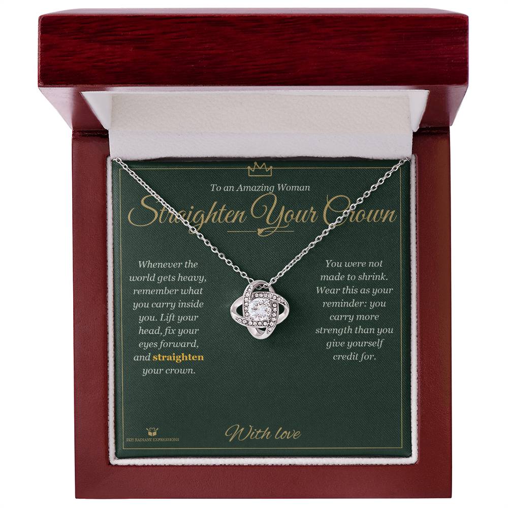 Why a love knot necklace makes a meaningful gift for her