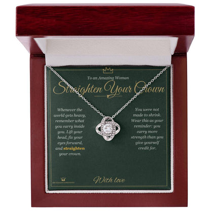 Why a love knot necklace makes a meaningful gift for her