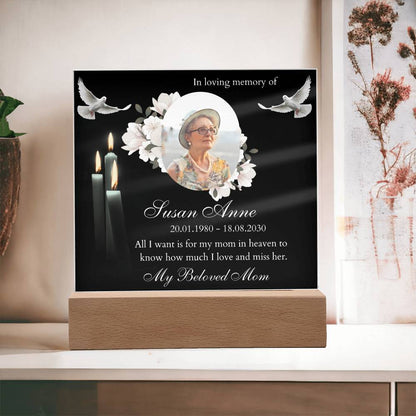 Personalized Acrylic Plaque for them